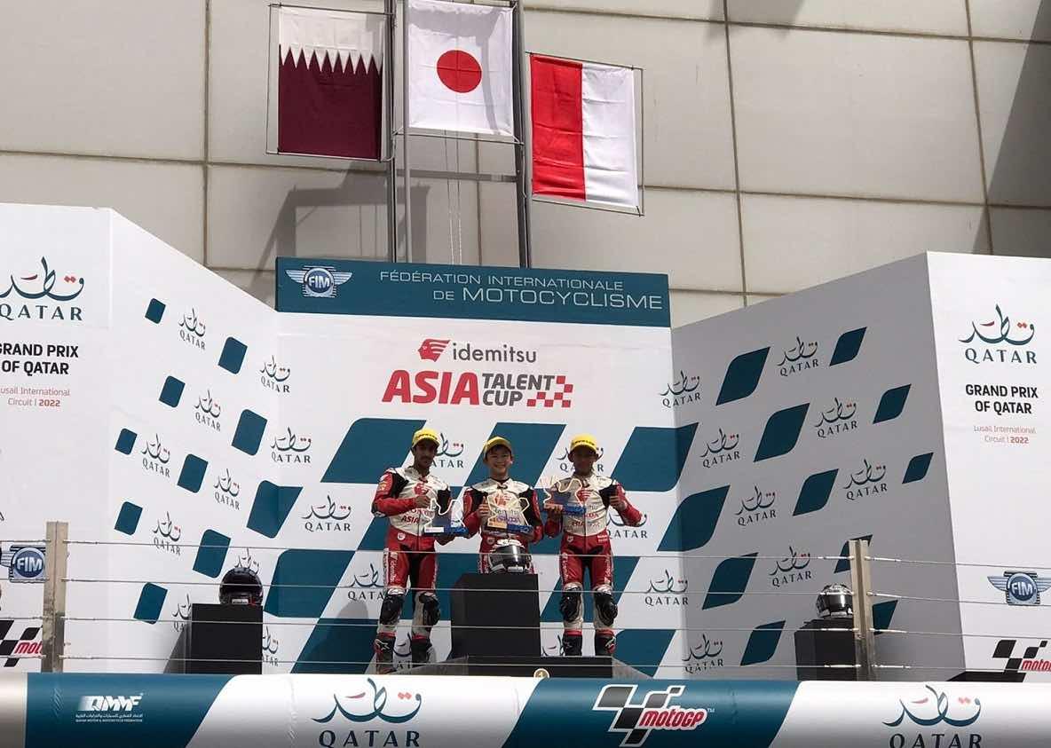 Pebalap binaan Astra Honda Motor di IATC Qatar