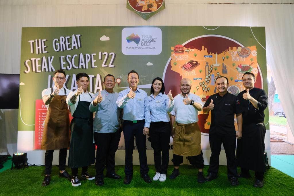 Suasana peluncuran program The Great Steak Escape di Jakarta