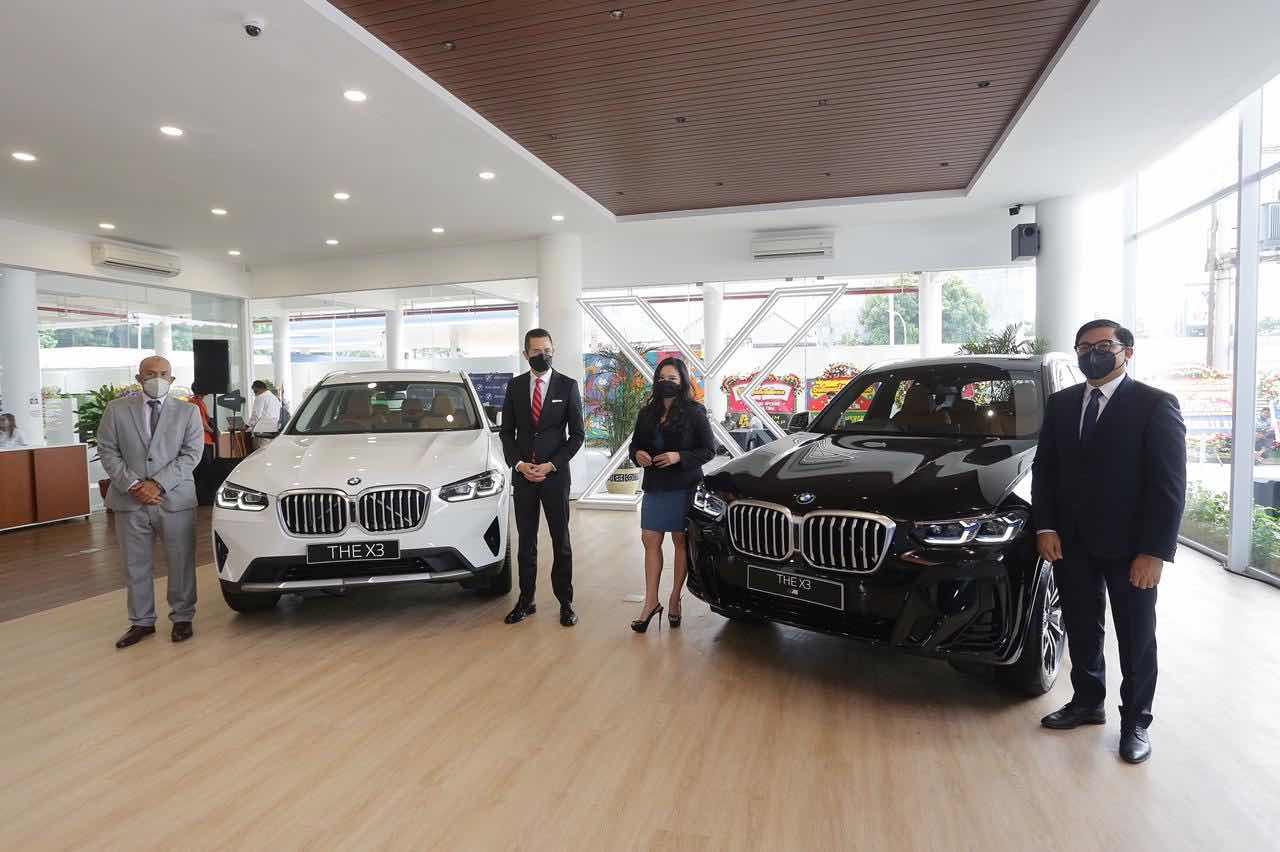Seremoni peluncuran penyegaran pada model BMW X3 di Indonesia.