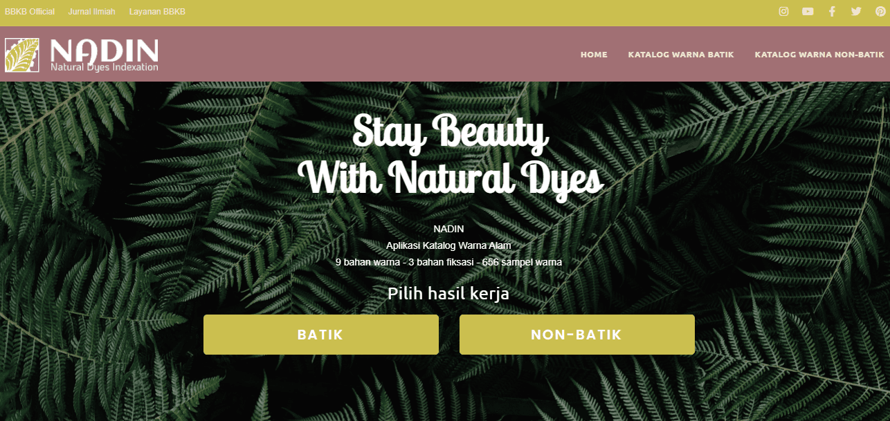 Aplikasi Katalog Warna Alam