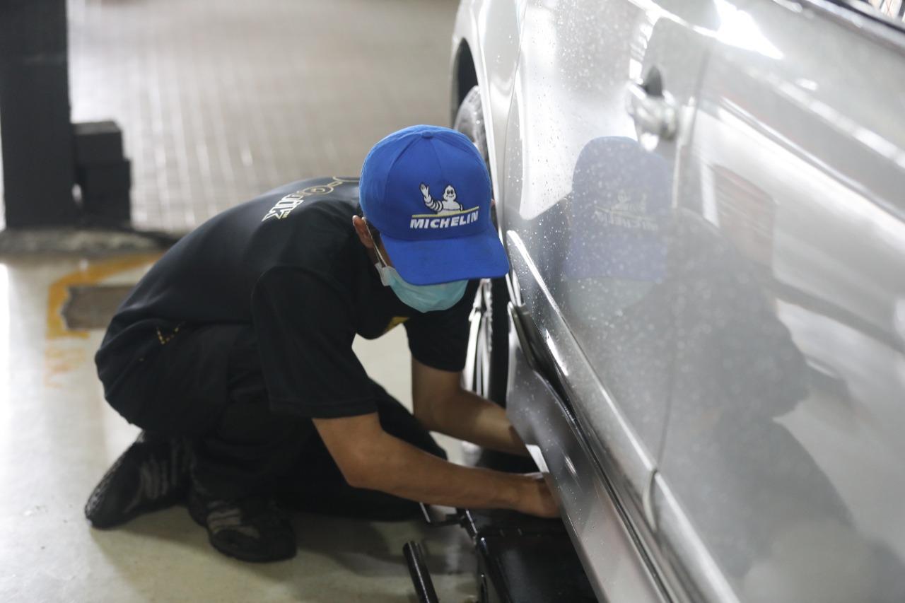 Michelin mengimbau para pengendara mobil untuk memerhatikan kondisi dan keamanan ban selama mudik lebaran