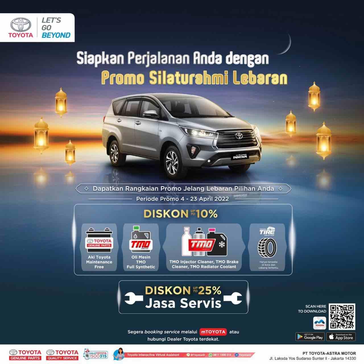 promo servis Jelang Lebaran TAM