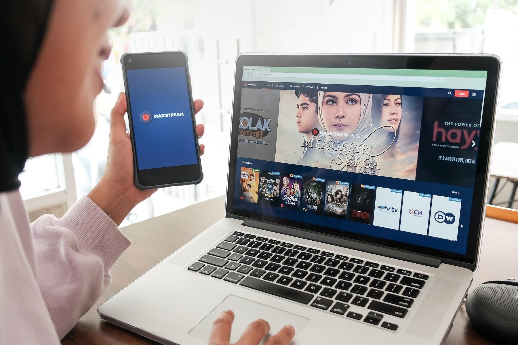 MAXstream Telkomsel Konten Orisinal