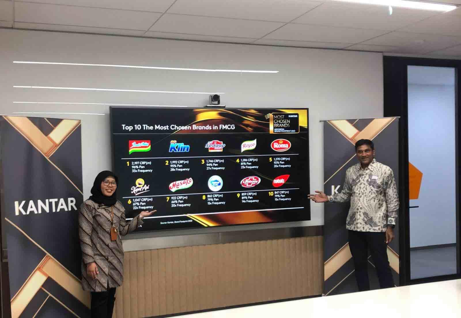 Kantar Rilis Merek FMCG Favorit Lewat Ajang Brand Footprint 2022