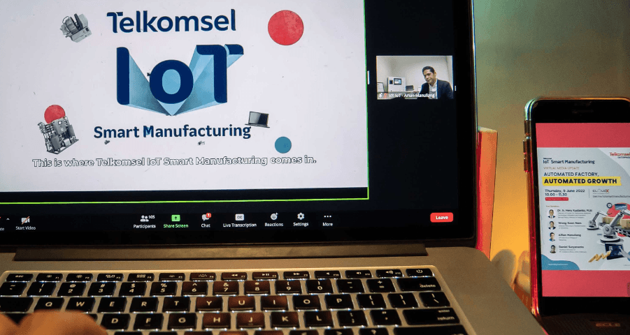 Telkomsel IoT Smart Manufacturing.