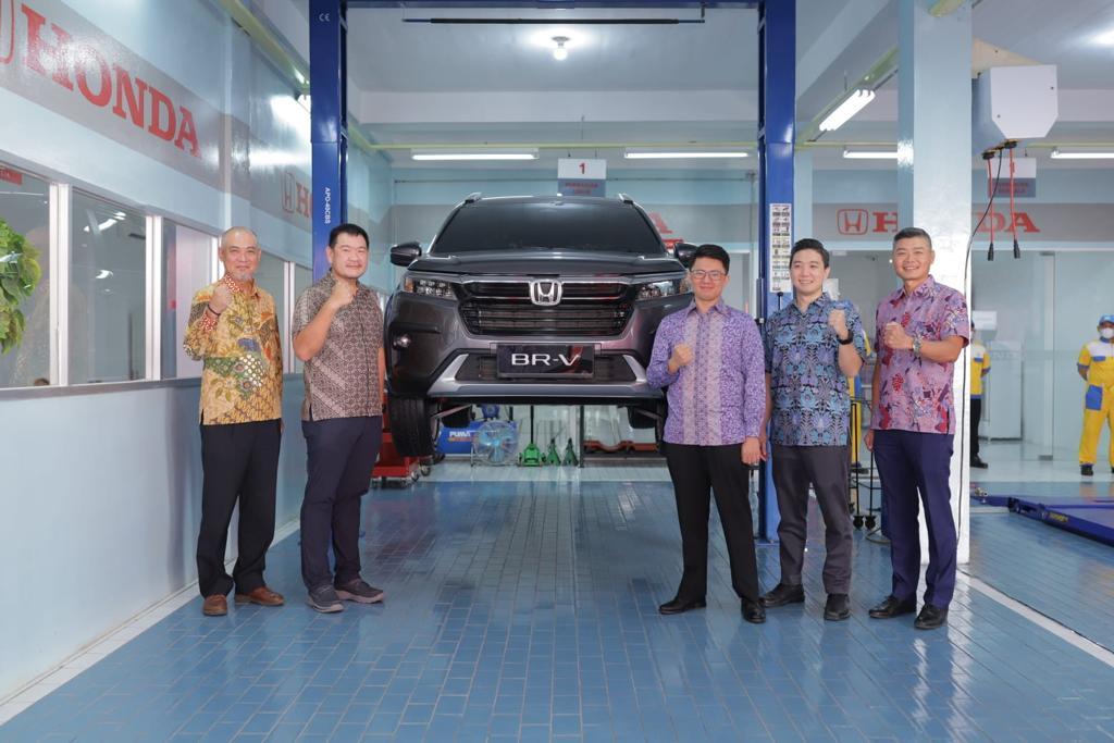 Seremoni peresmian layanan servis Honda Wiltop di Kabupaten Bungo, Jambi