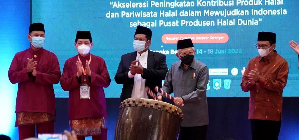 wapres pesan kemitraan syariah lintas negara