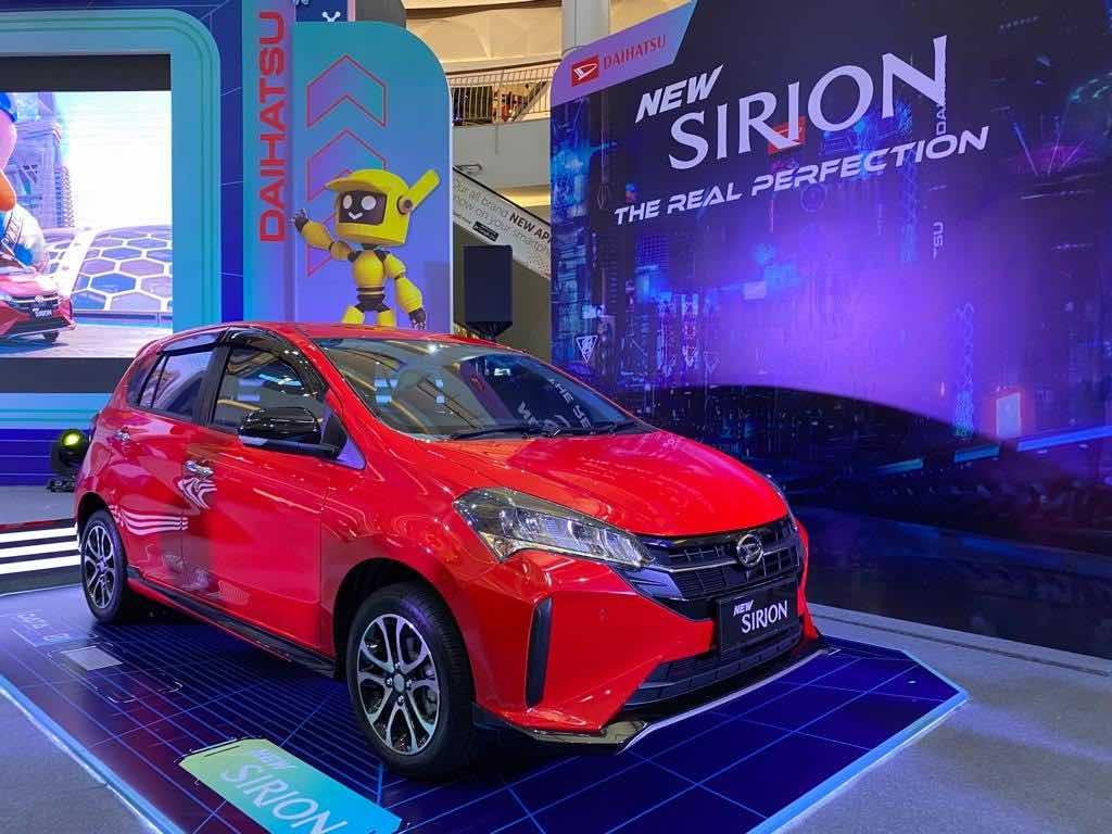 Penyegaran di 3 Sisi, Daihatsu Rilis New Sirion di Indonesia