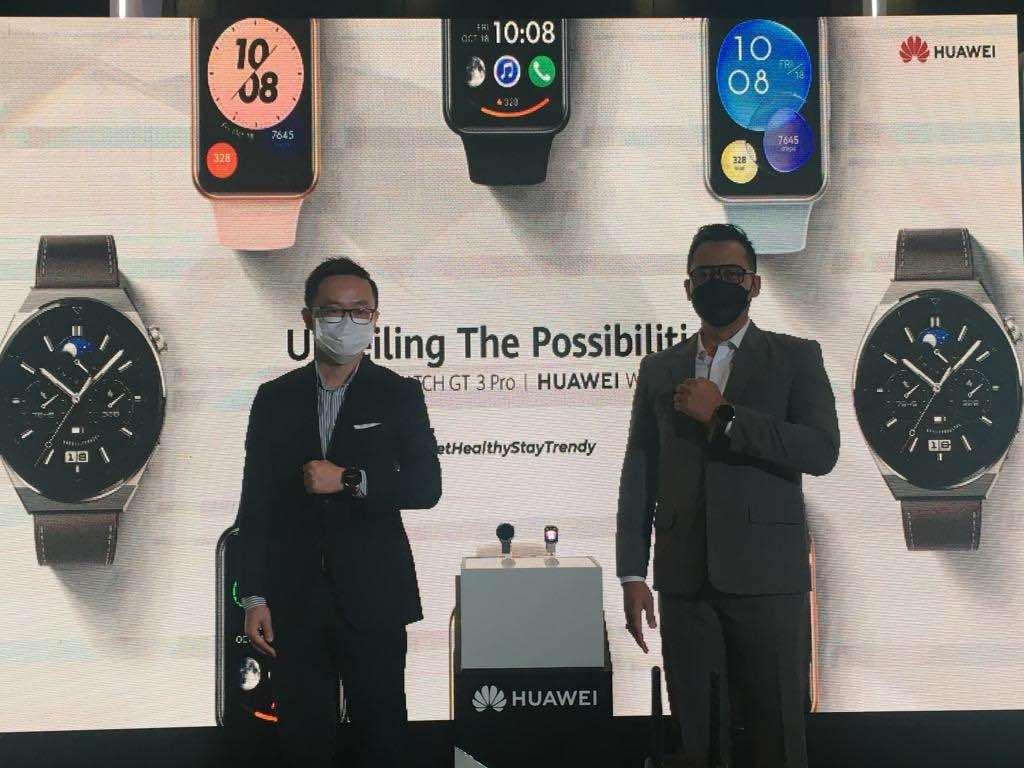 Seremoni peluncuran Huawei Watch Fit 2 dan GT 3 Pro