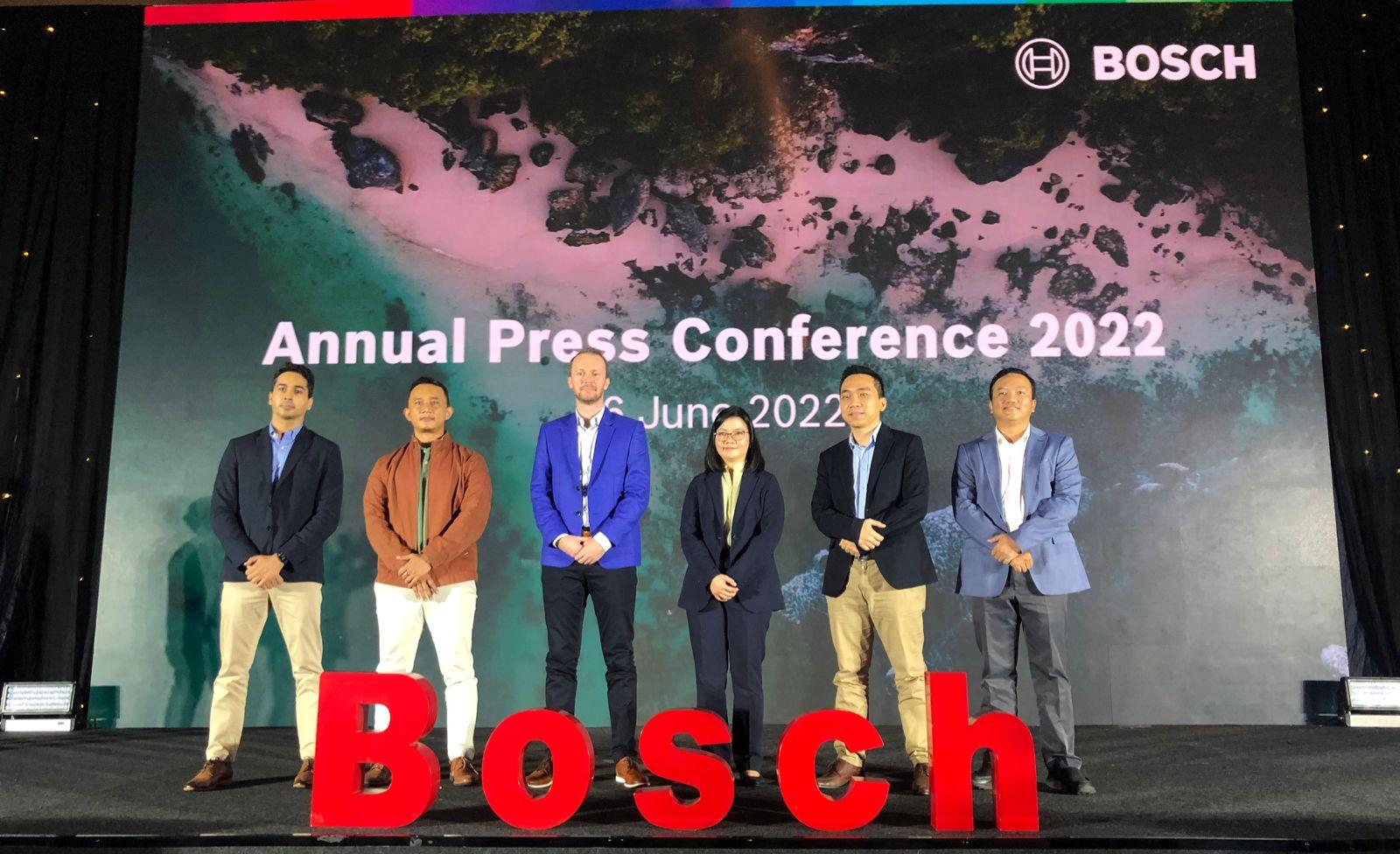 konferensi pers pertumbuhan pendapatan Bosch