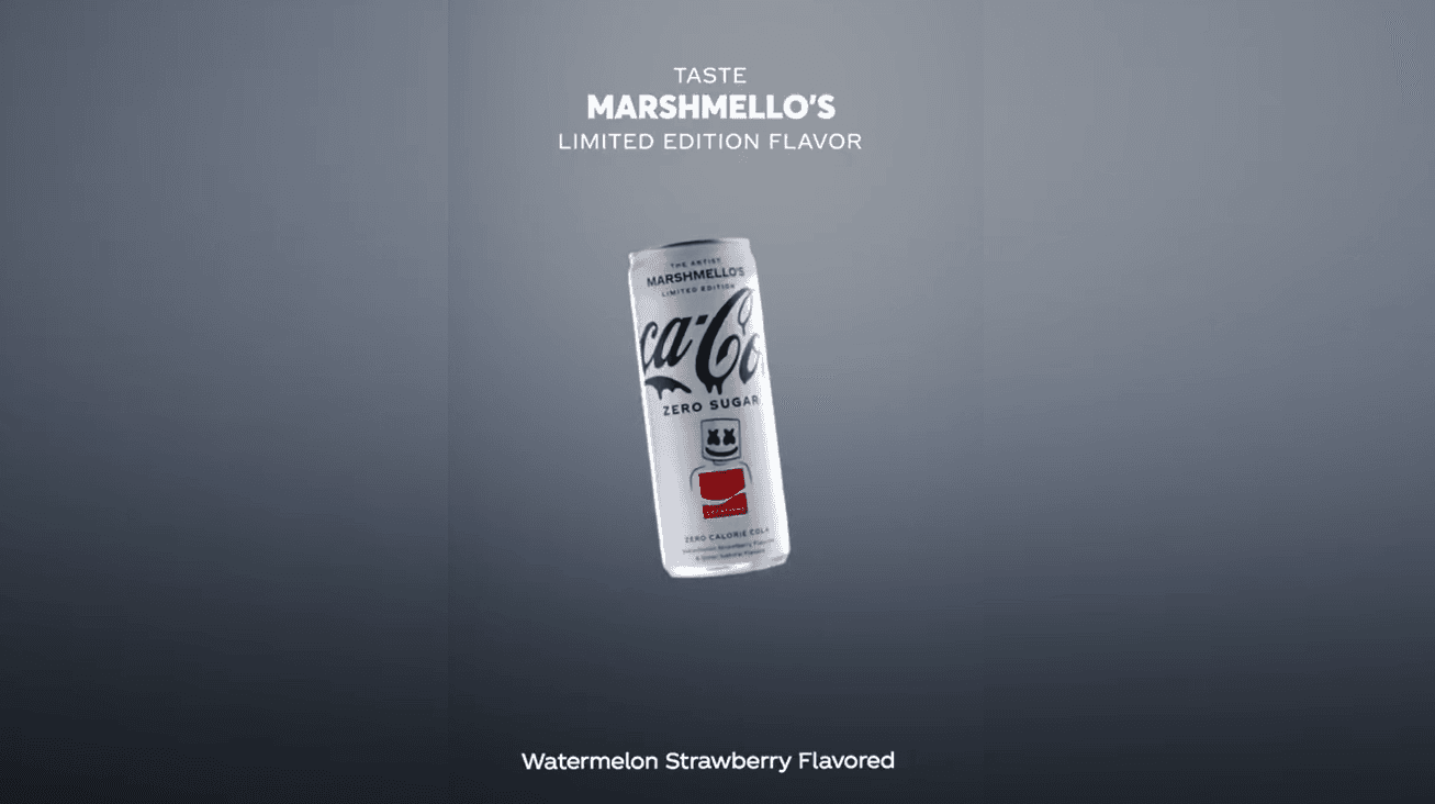 coca cola marshmello