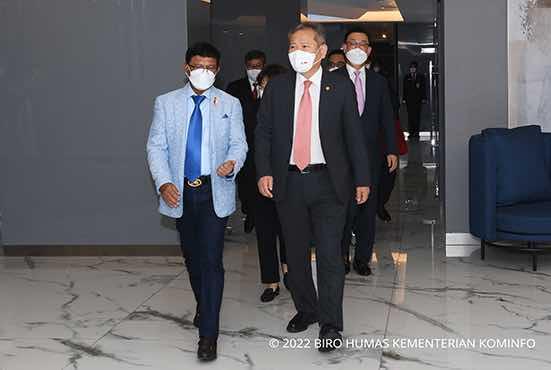 Menkominfo jajaki kemitraan pusat data dengan Korea Selatan