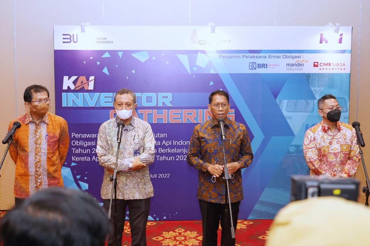 KAI umumkan terbitkan obligasi dan sukuk senilai Rp 3 triliun