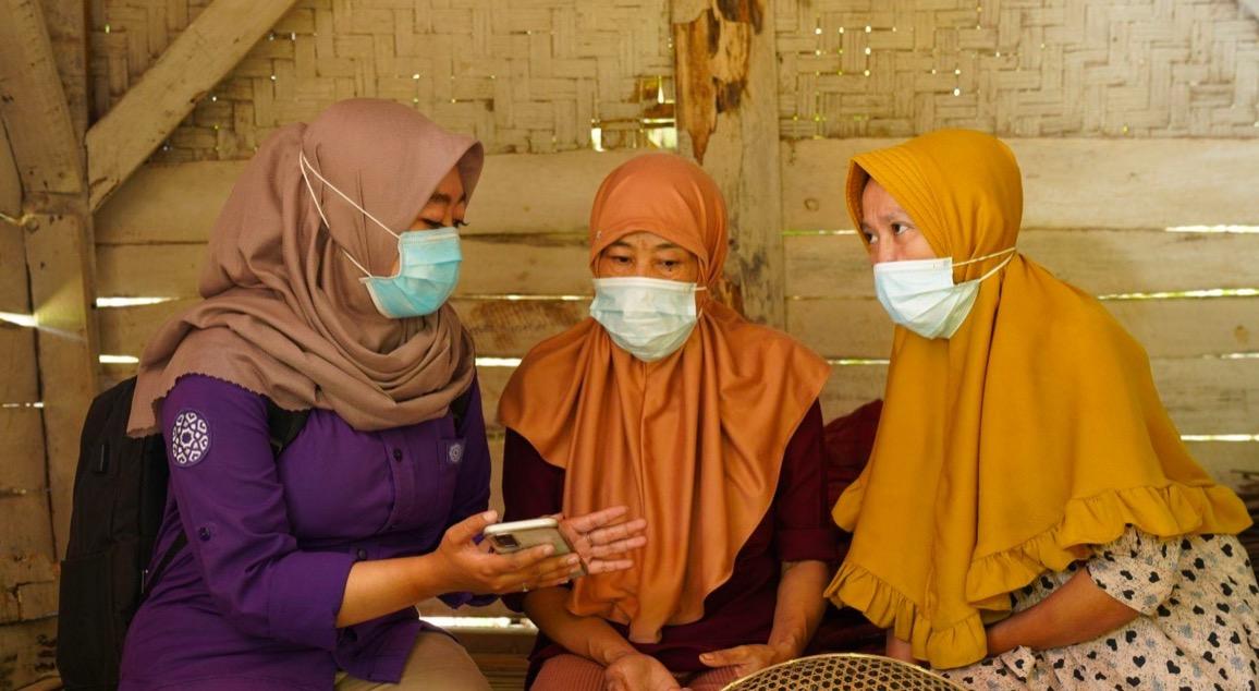 Ilustrasi penyaluran pendanaan Amartha semester I tahun 2022