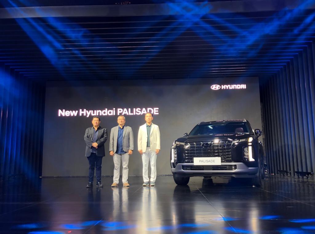 Suasana peluncuran New Hyundai Palisade di Jakarta