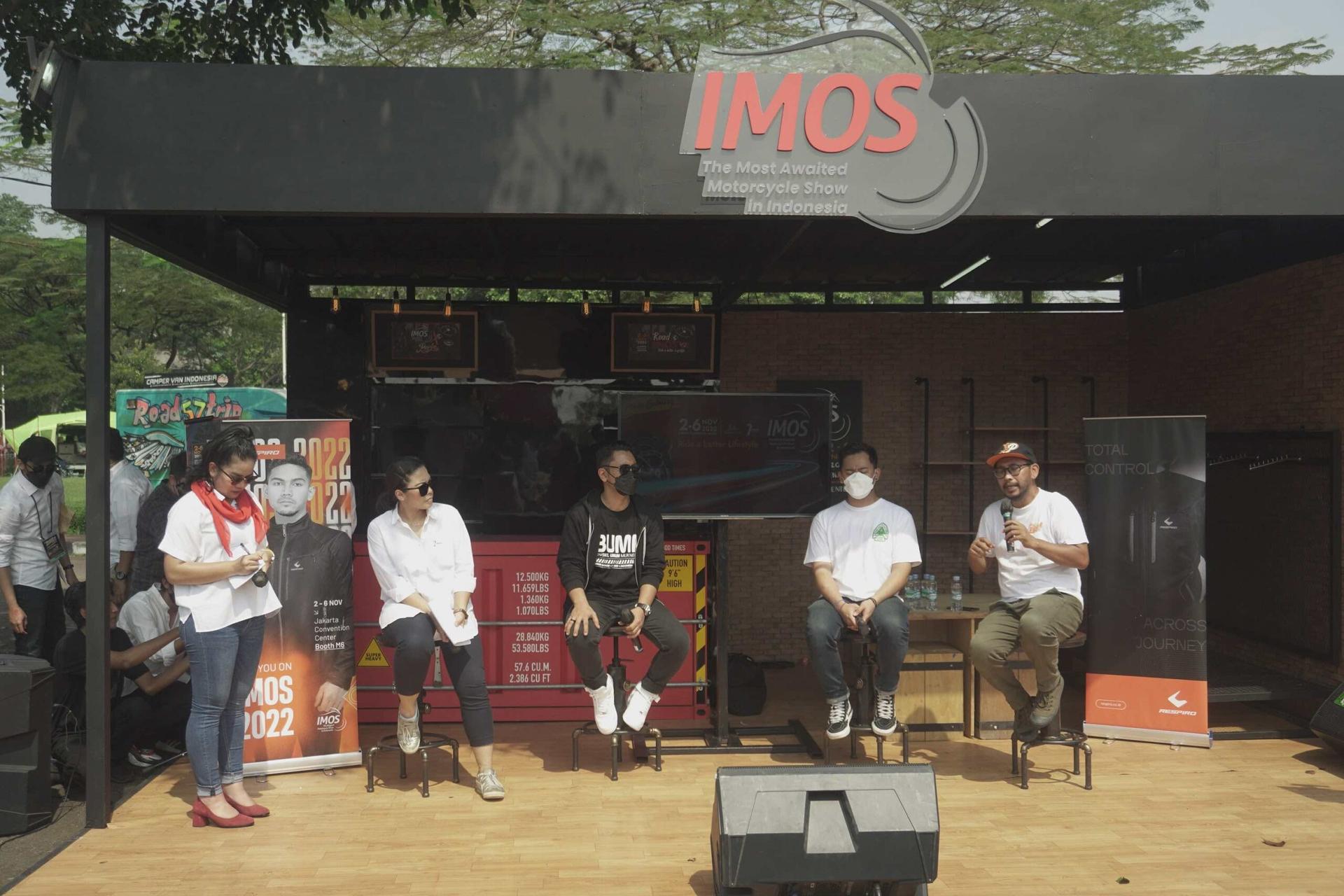 Konferensi pers jelang pameran sepeda motor IMOS 2022