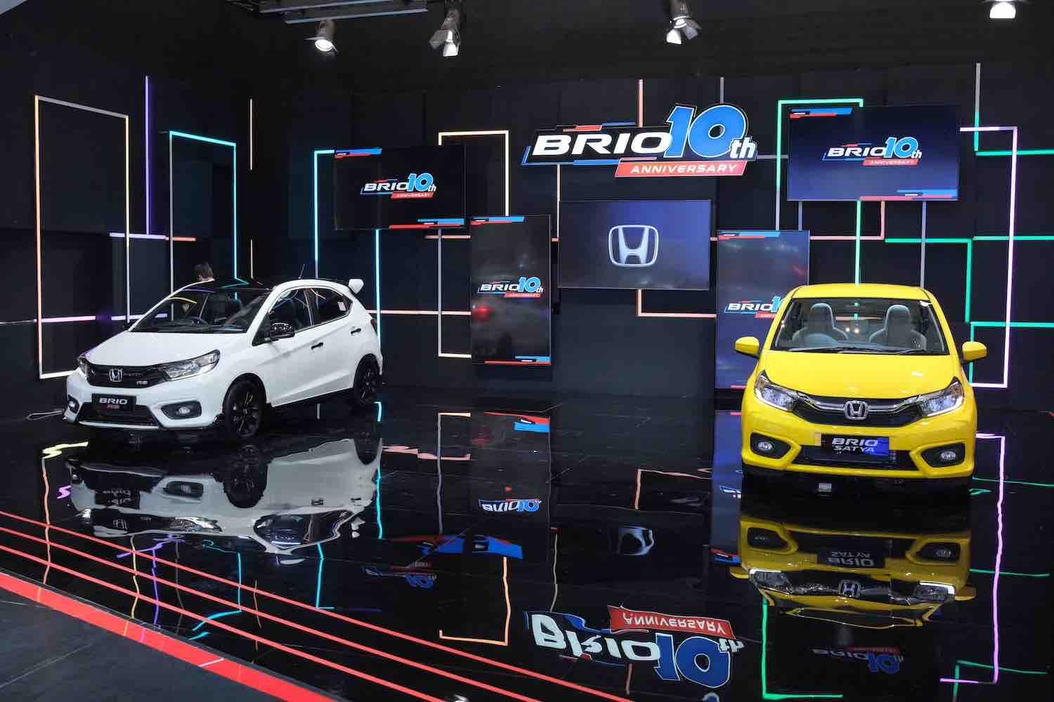 Lini model Honda Brio RS dan Satya yang sudah 10 tahun beredar di pasar Tanah Air