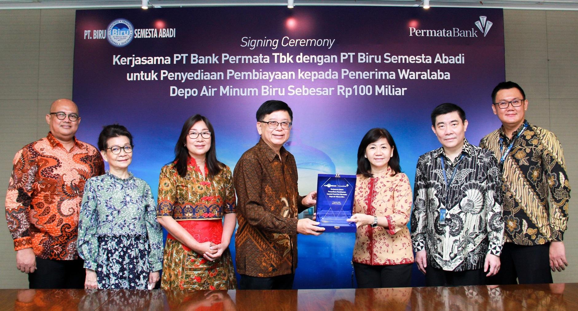 Perluas Pembiayaan UKM, PermataBank Gandeng PT Biru Semesta Abadi