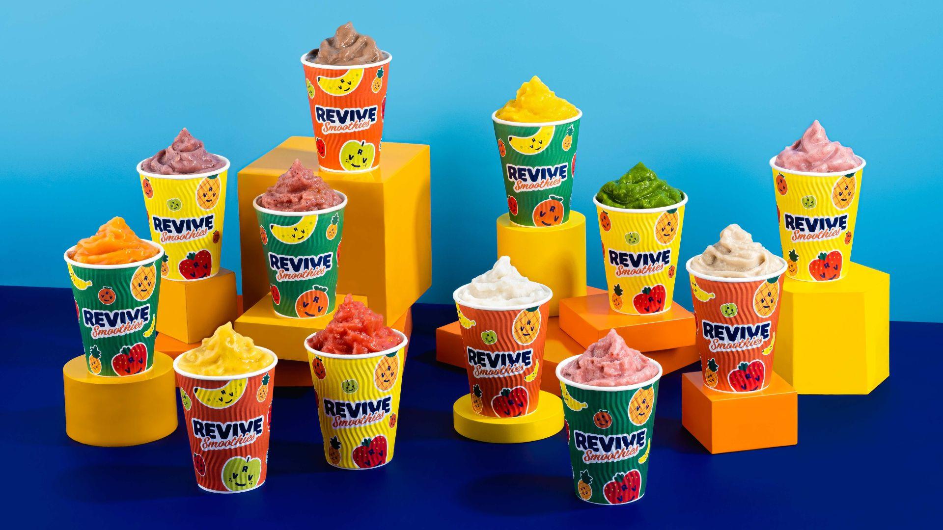 REVIVE Smoothies supported by SaladStop!