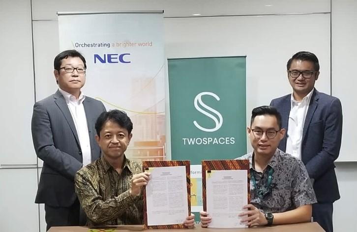 Gandeng TwoSpaces Dan NEC, Living Lab Digitalisasi Proses Penyewaan