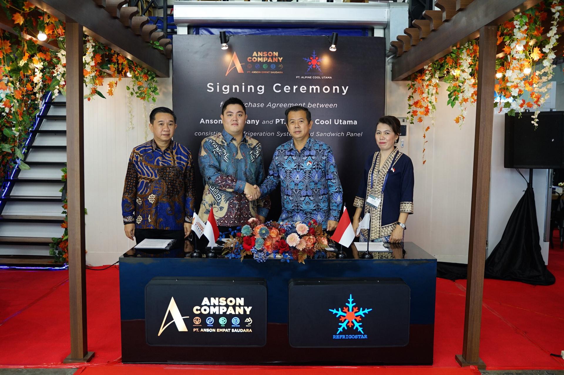 Gandeng Alpine Cool, Anson Company Dorong Diversifikasi Produk