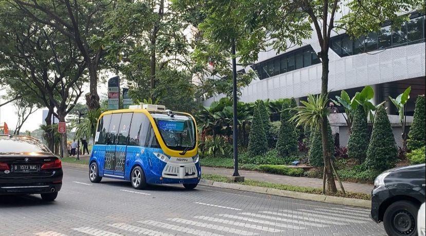 Sinar Mas Land Bawa Navya Autonom AV ke Ajang G20