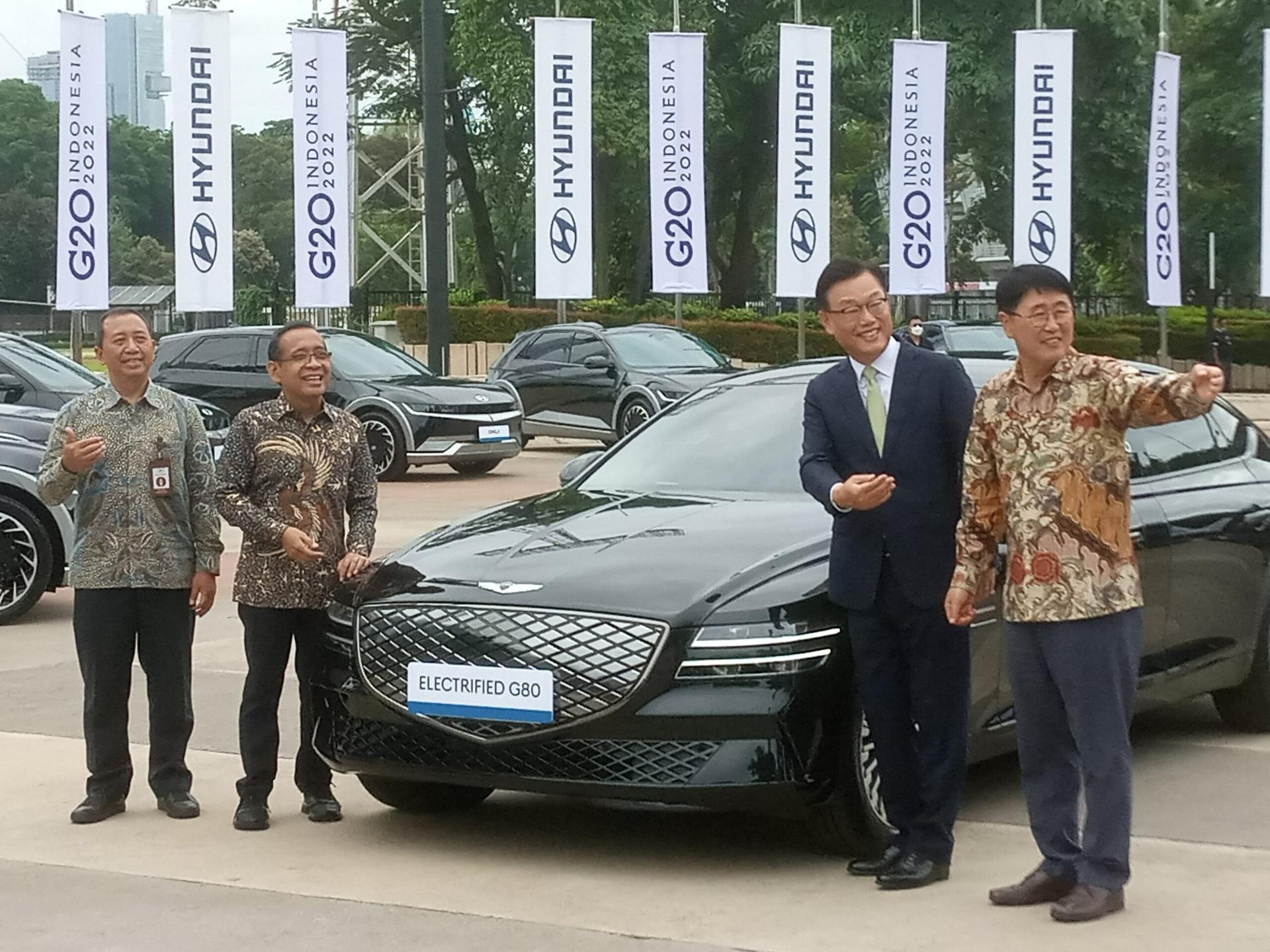 Resmi Jadi Kendaraan G20, Hyundai Kirim 393 Unit Mobil Ke G20
