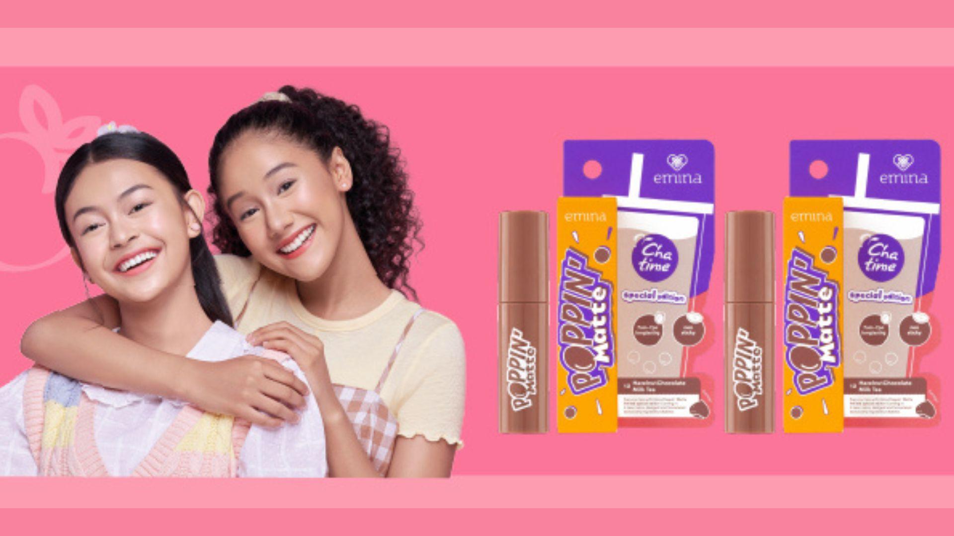 Chatime x Emina (Poppin' Matte)