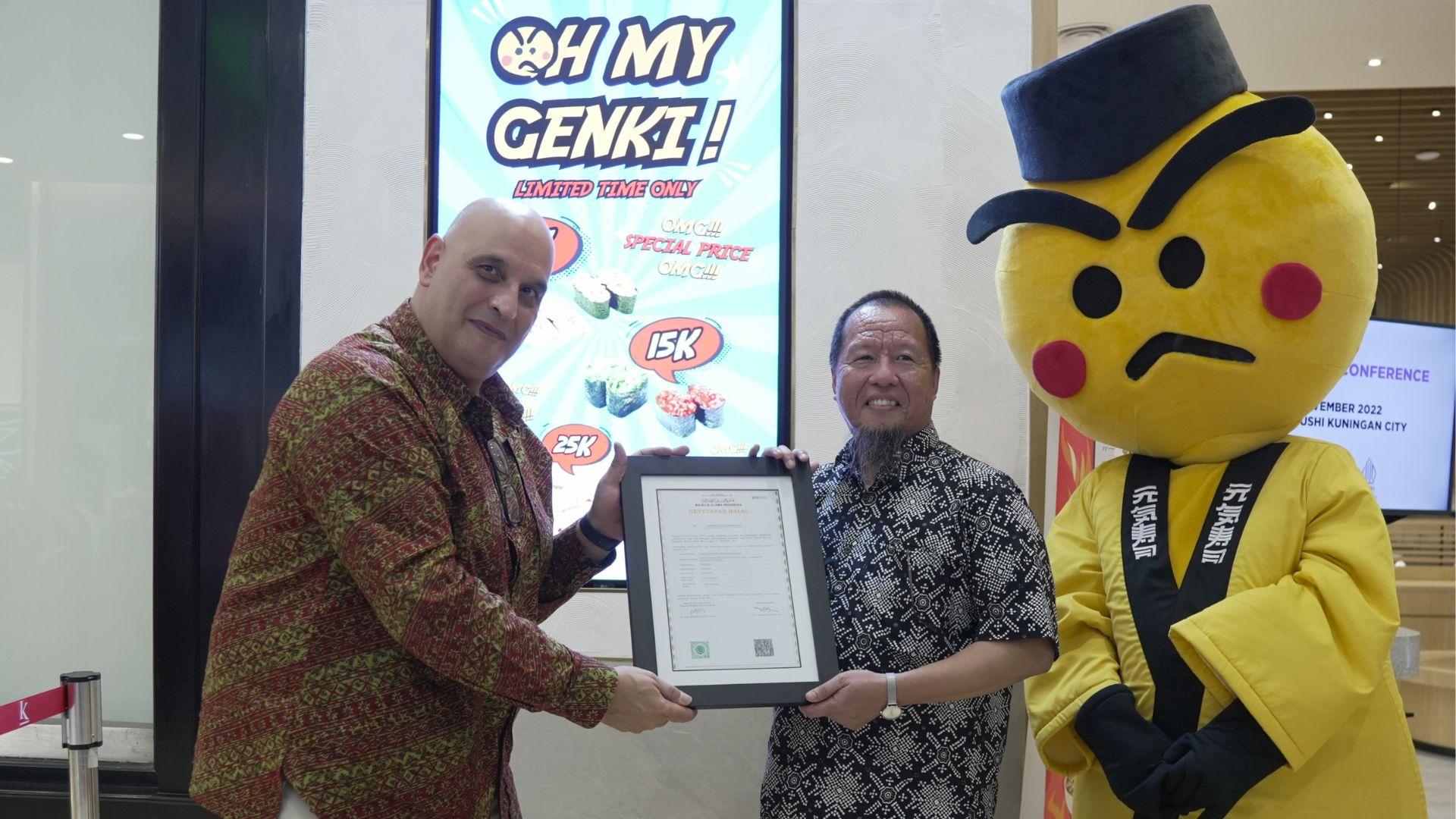 Genki Sushi Sertifikat Halal