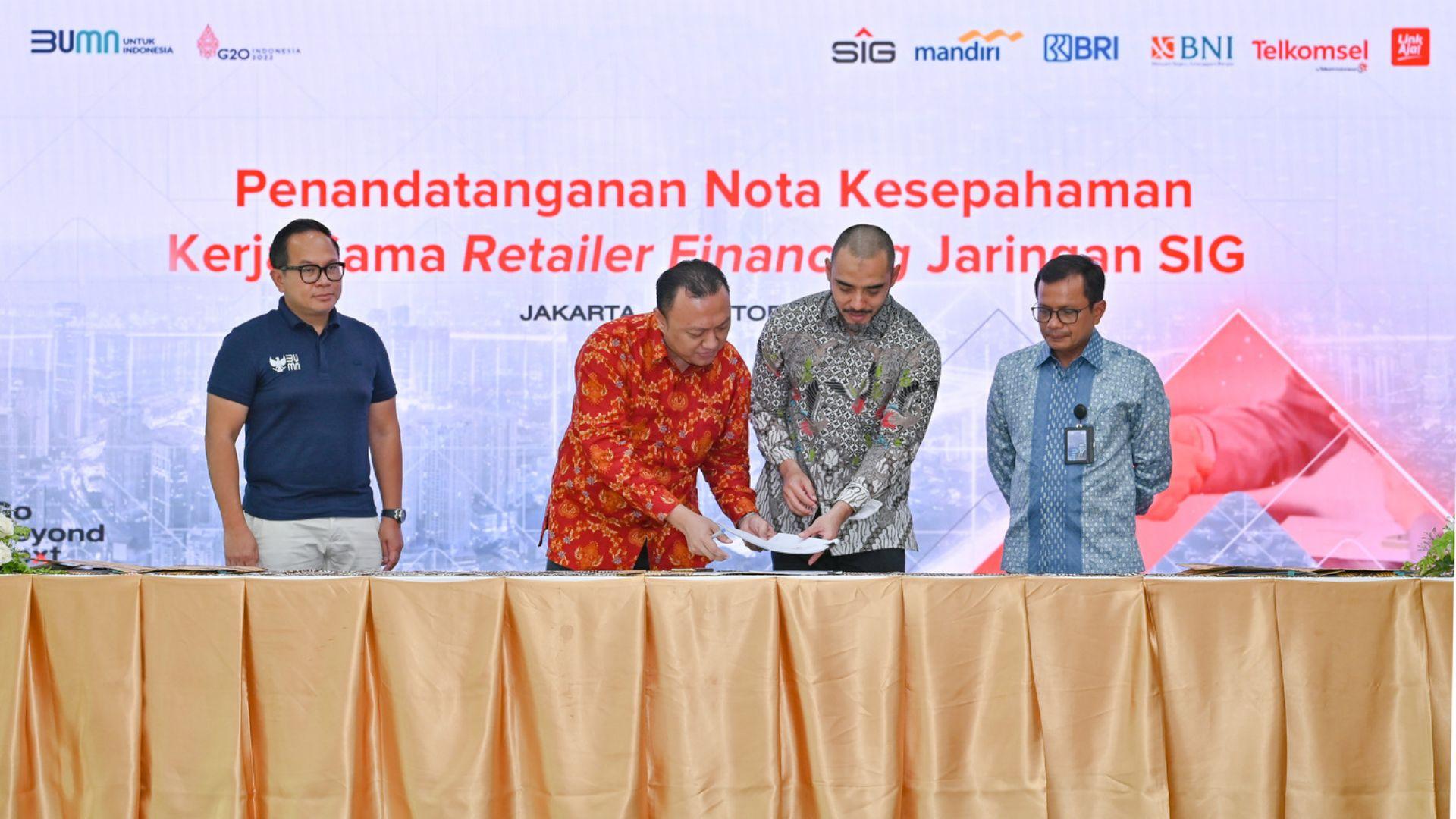 LinkAja Kolaborasi dengan SIG