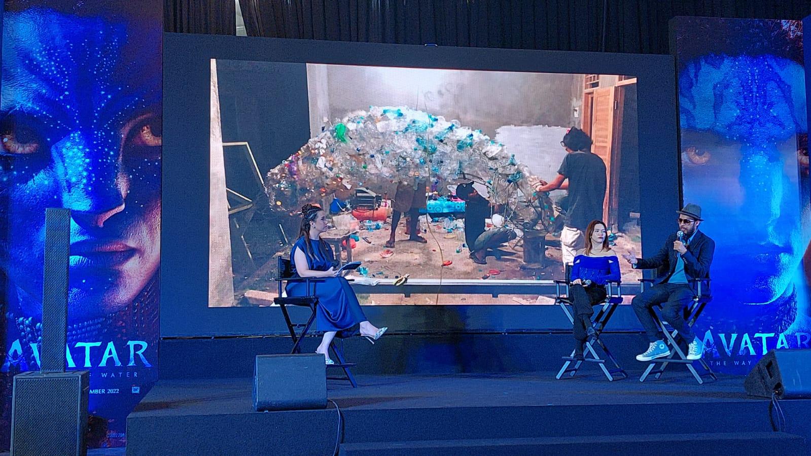 Avatar The Way of Water Instalasi Karya