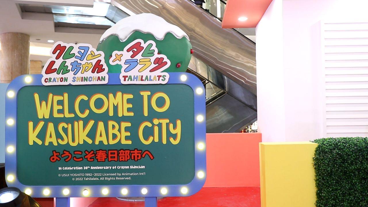 Shinchan x Tahilalats Welcome to Kasukabe City Kota Kasablanka