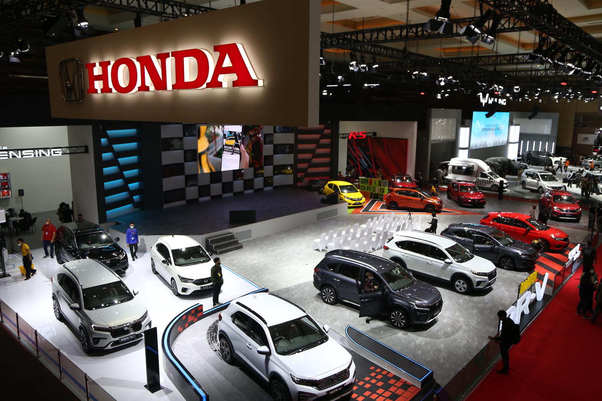 Booth Honda Prospect Motor di IIMS 2023, JIExpo Kemayoran