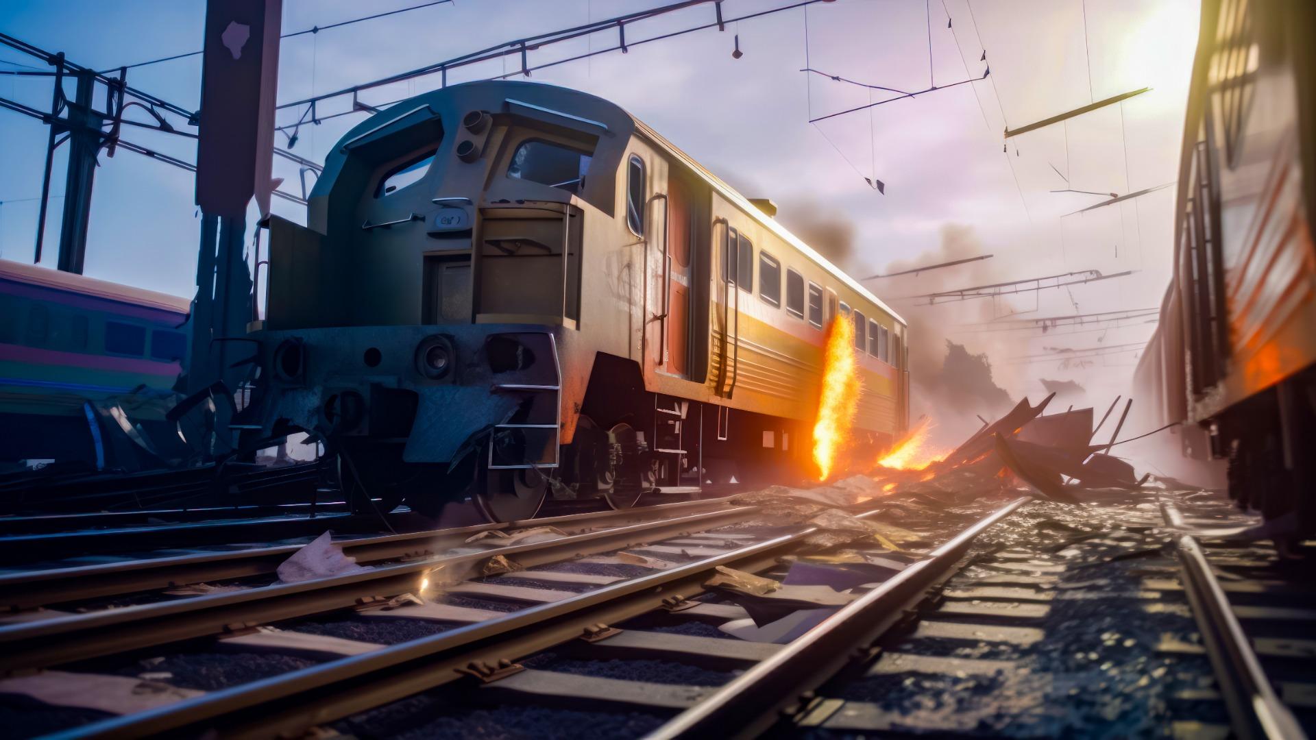 Tabrakan Kereta Hari Ini