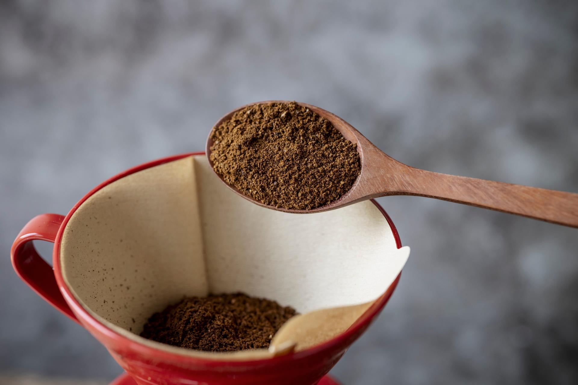 tambahan bubuk kopi